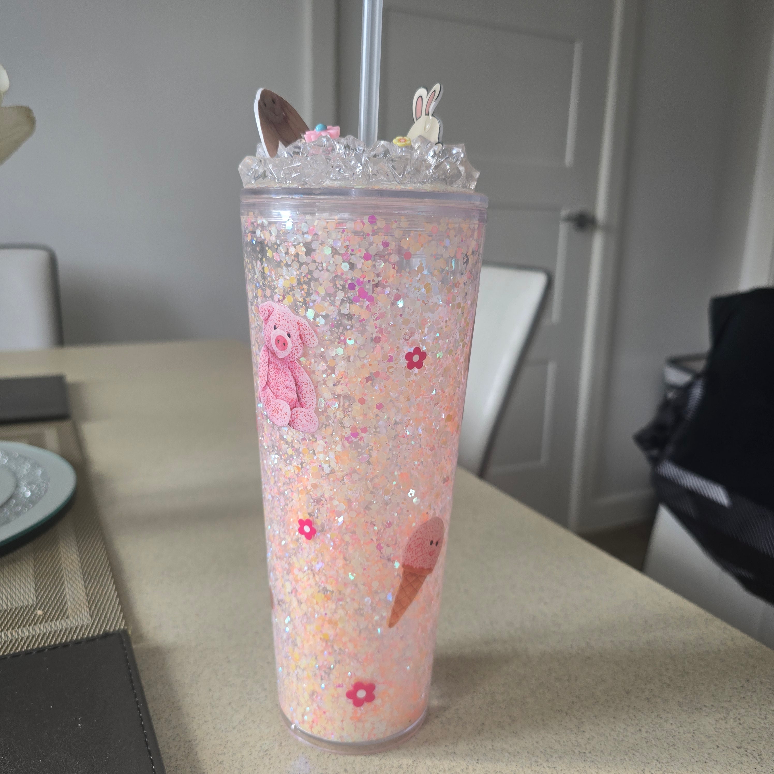 24oz coldcup snowglobe - Jellycat